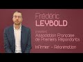 Osez20  le studio  frdric leybold prsident de lassociation franaise de premiers rpondants