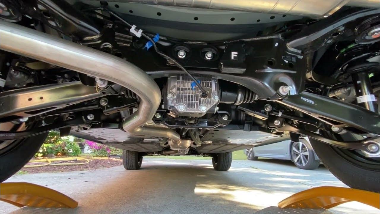 2024 Subaru Crosstrek Wilderness Rear Skid Plate Install YouTube