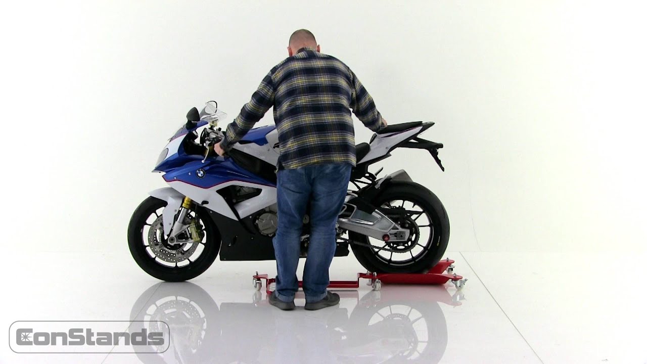 Constands rail de rangement moto motomover m2 youtube