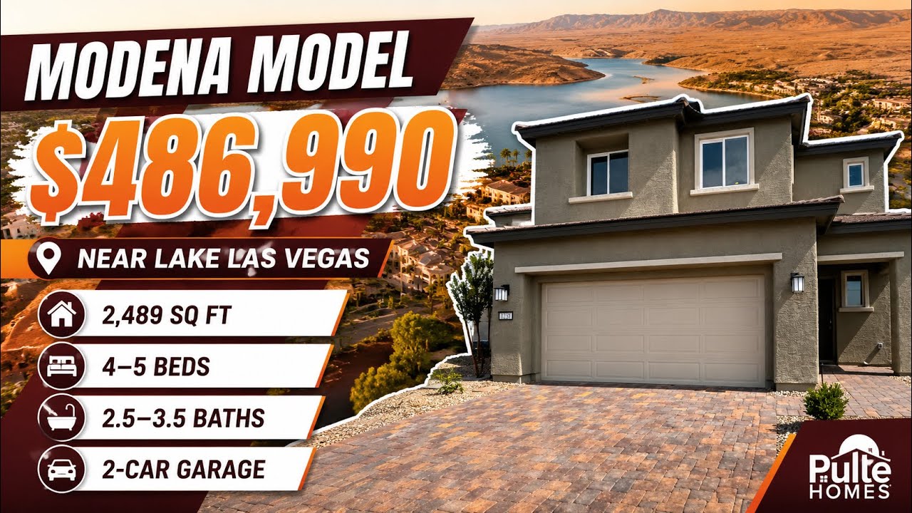 Modena Model at Sora at Aries | New Pulte Homes in Henderson Las Vegas ...