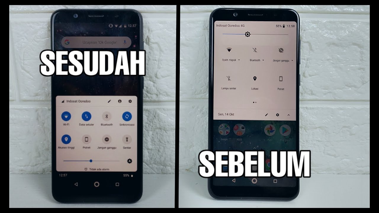 Cara Membuat Quick Setting Di Bawah Layar Youtube