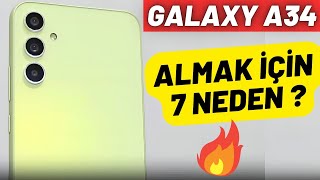 Samsung Galaxy A34 Almak İçin 7 ÖNEMLİ Neden ? 8 Aylık Deneyimim