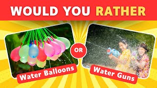Would You RATHER...? Spring Break Edition 🌞🕶️ | Quiz Fix