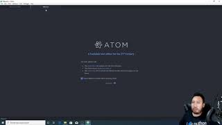 Curso python 3,  leccion 2, instalando atom