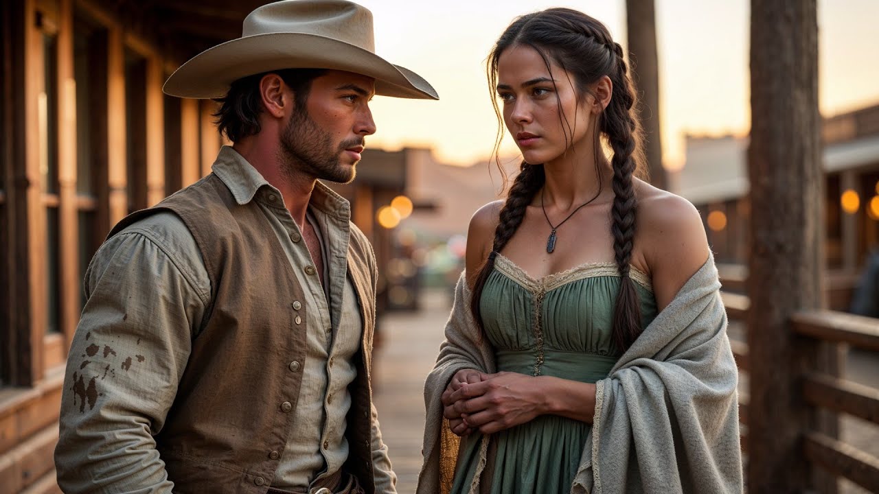 Her Dress Thread-Bare Falling Apart, Cowboy Bought New One And Said 