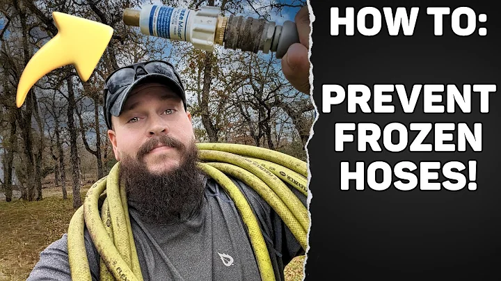 Our Tricks To Keep Water Hoses,Pipes,Troughs From Freezing!