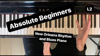 ABSOLUTE Beginners New Orleans Rhythm and Blues Piano. Lesson 2: 12/8 Groove