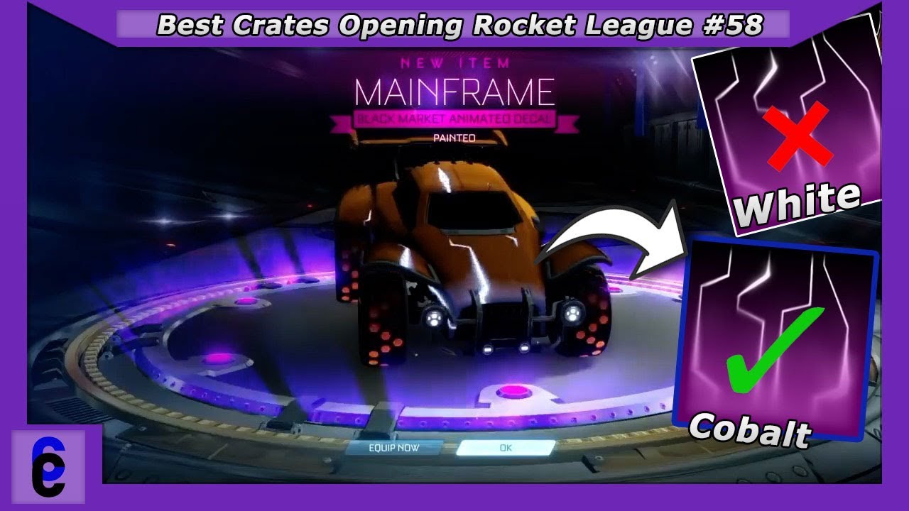 Best Crates Opening Rocket League 58 YouTube