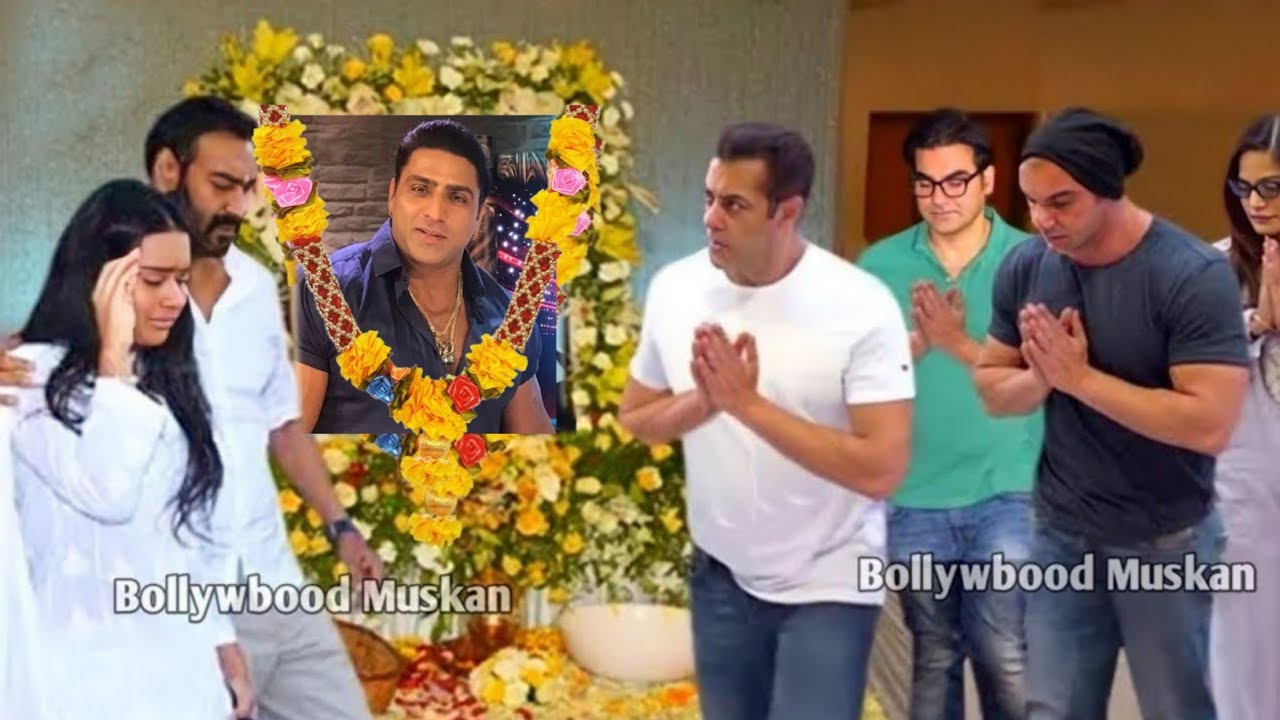 Salman Khan Gets Emotional At Actor Varinder Singh Prayer Meet