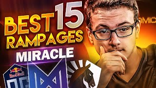 Best 15 Rampages of Miracle in Dota 2 History