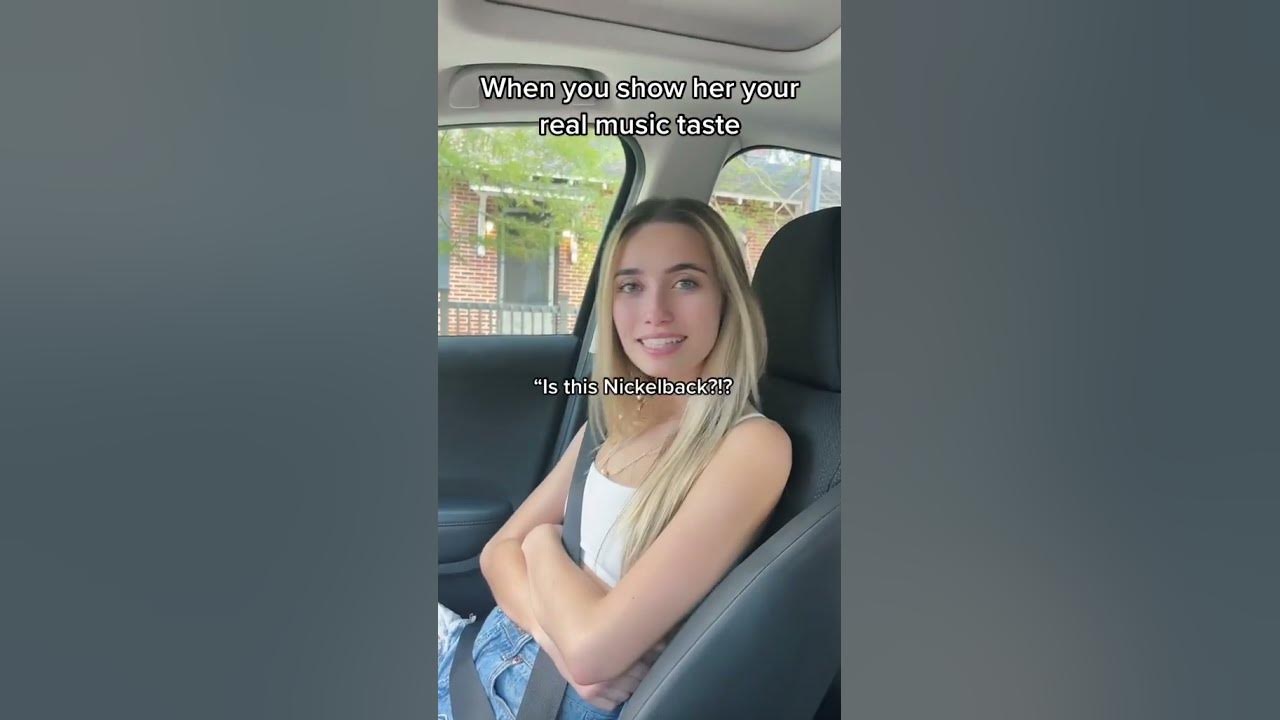 Fellas if she hates Nickelback, she’s got to go #couples #nickleback #couplegoals #youtubecouple