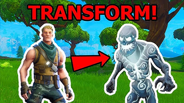 Becoming A Ice Zombie In Fortnite! *EPIC TROLL*