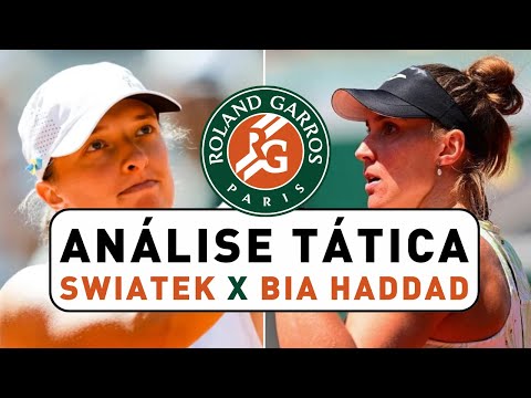 Bia Haddad x Swiatek: onde assistir a semifinal do Roland Garros
