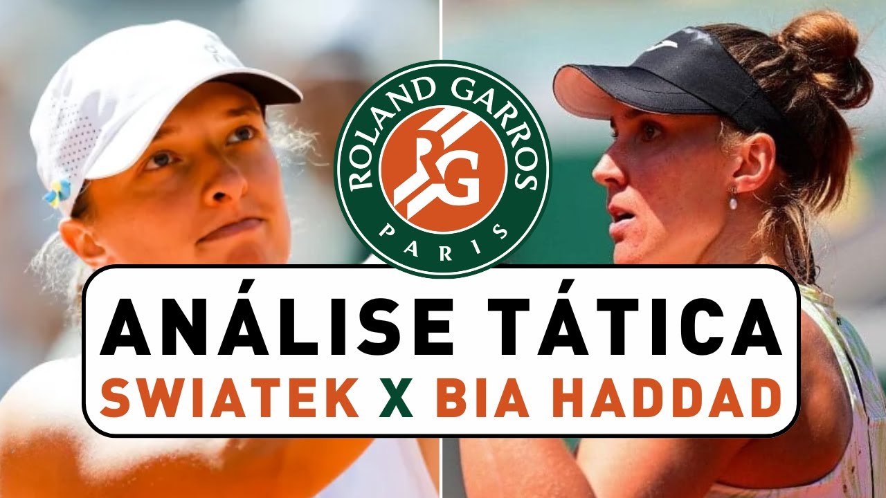 Bia Haddad x Swiatek: onde assistir a semifinal do Roland Garros