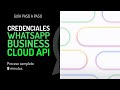 Guía paso a paso para obtener credenciales de WhatsApp Business Cloud API