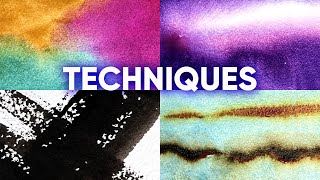 Les 4 Techniques Indispensables À Laquarelle Tuto