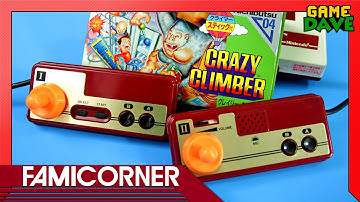 Crazy Climber and Controller Peg Sticks on Famicom?! - FamiCorner Ep 13 | Game Dave