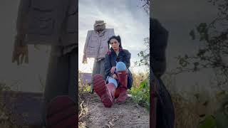 Dorothy In My Ruby Hunter Wellies Pumpkin Picking Part 1