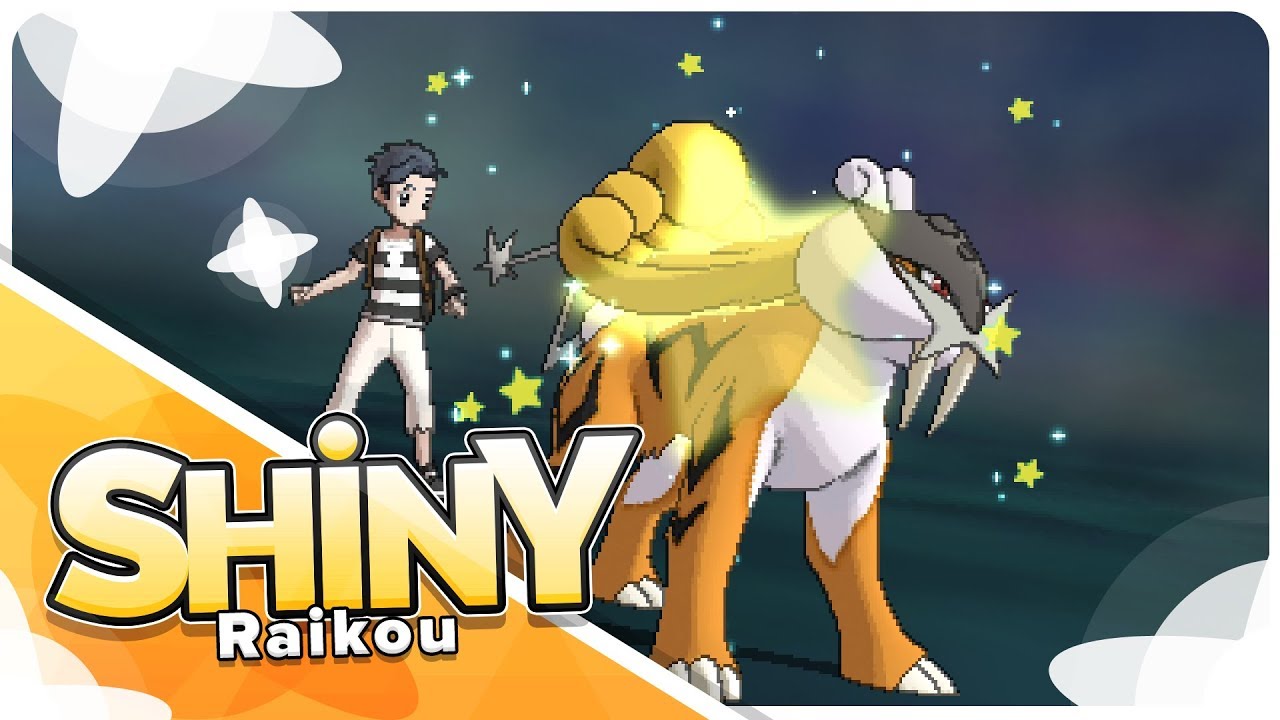 Currently Hunting — Shiny raikou reclaimed! I soft reset over it at