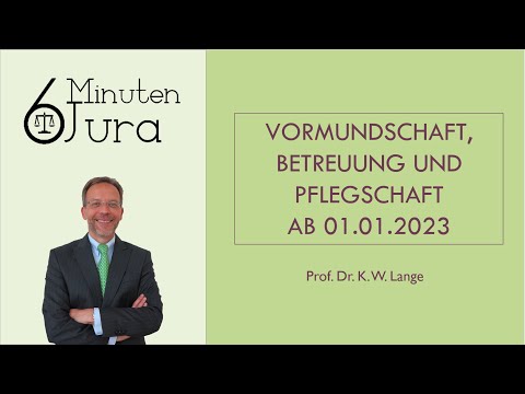 Video: Wen betrifft die Vormundschaft?