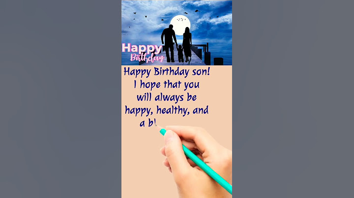 Heart Touching Birthday Wishes For Son #shorts