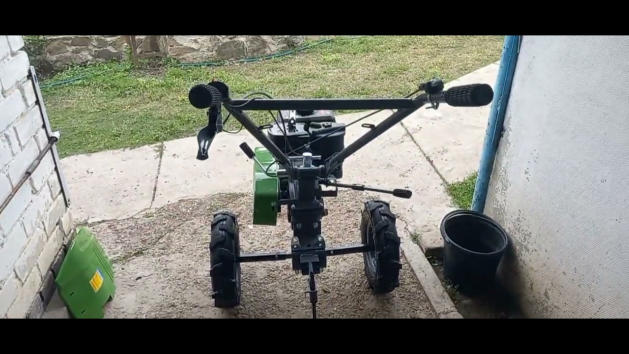 Распаковка и зборка мотоблока БИЗОН- 910 люкс