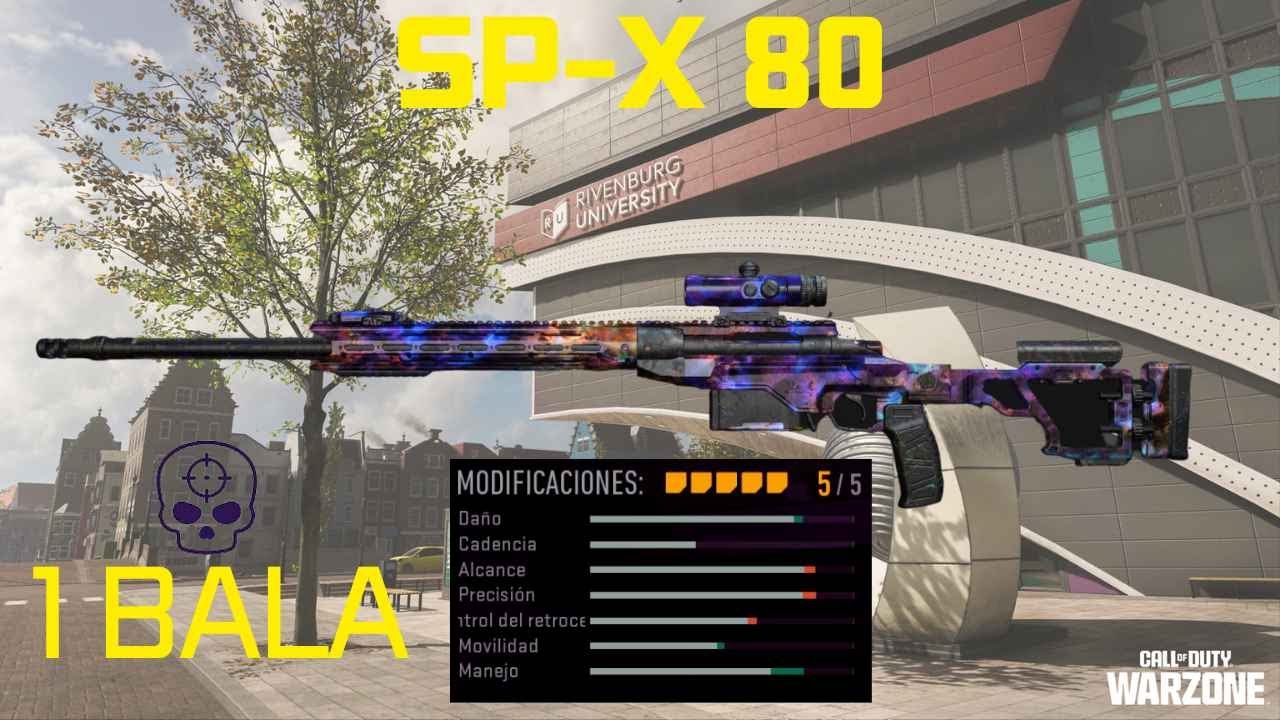 LA SPX 80 MATA DE 1 DISPARO + MEJOR CLASE │WARZONE 2│*Vondel* - YouTube