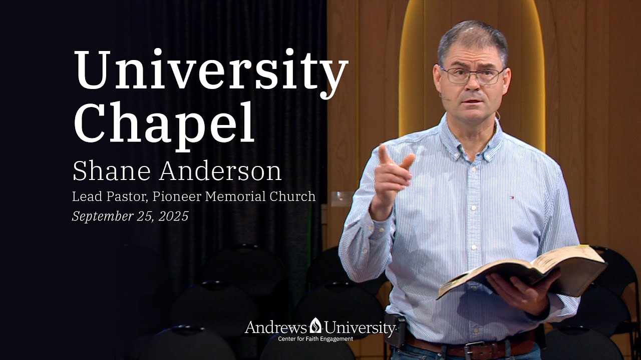 University Chapel | Shane Anderson (September 25, 2025)