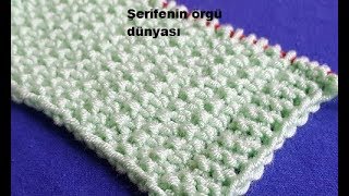Kenarı Kıvrılmayan Pirinç Örgü Nasıl Yapılır?