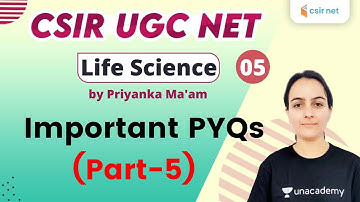 11:30 AM - CSIR UGC NET 2020 | Life Science by Priyanka Ma