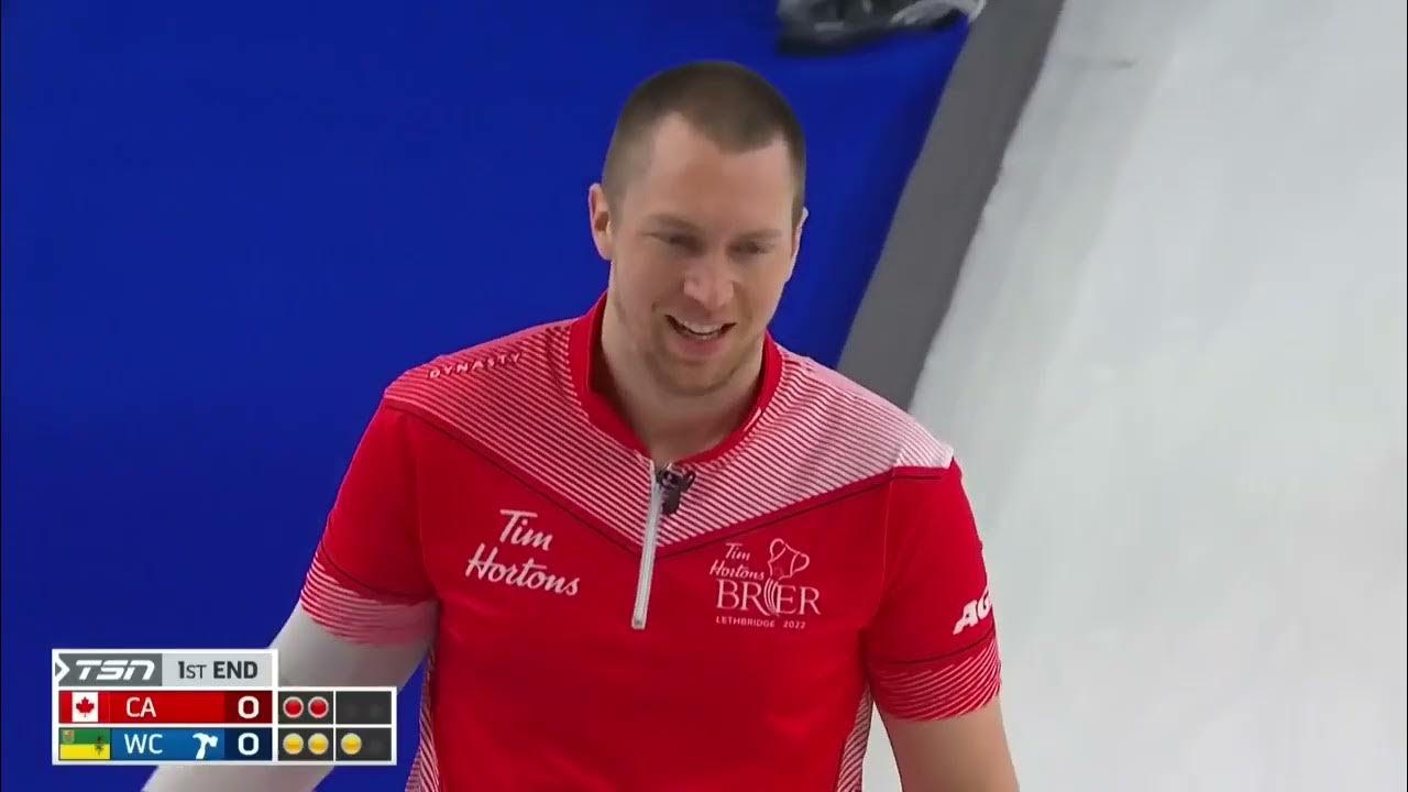 Draw 13 2022 Tim Hortons Brier Bottcher (CA) vs. Dunstone (WC2