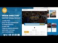 Wisem  responsive directory template for joomla  themeforest website templates and themes