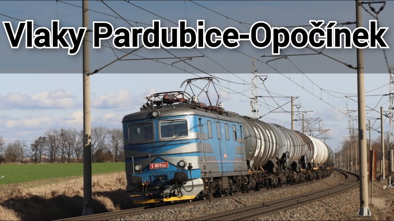 Vlaky Pardubice-Opočínek 24.2.2024