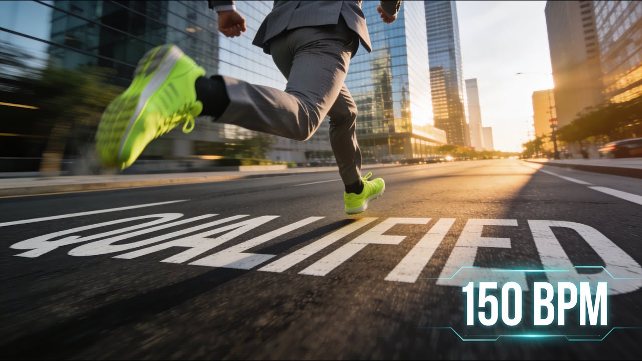 Музыка для бега со скоростью 150 ударов в минуту для достижения порога ⚡ Job Hunt Grind (Qualifie...