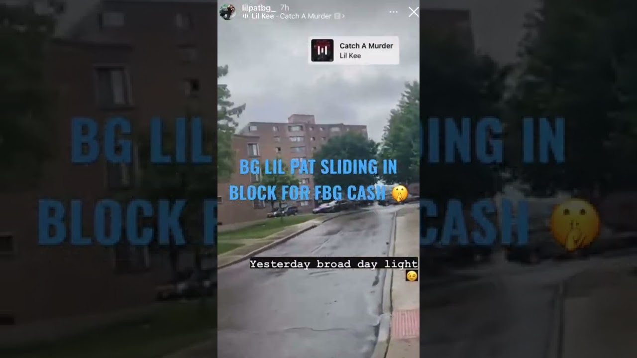 FBG CASH COUSIN BG LIL PAT WALKS THREW OBLOCK!