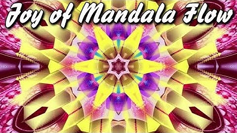 Animated Fractal Mandala - Music Visual Sync