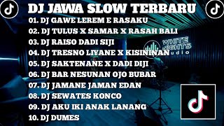 DJ JAWA VIRAL TIKTOK TERBARU 2024 || DJ GAWE LEREM E RASAKU🎵DJ TULUS X SAMAR X RASAH BALI