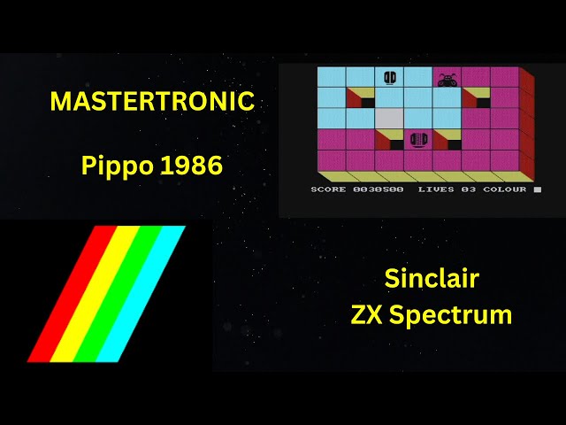 pippo ！ Sinclair ZX Spectrum. Pippo. A lovely quaint little game released