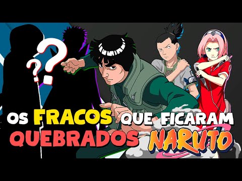 ESSES FORAM OS PERSONAGENS MAIS SUBESTIMADOS EM NARUTO!