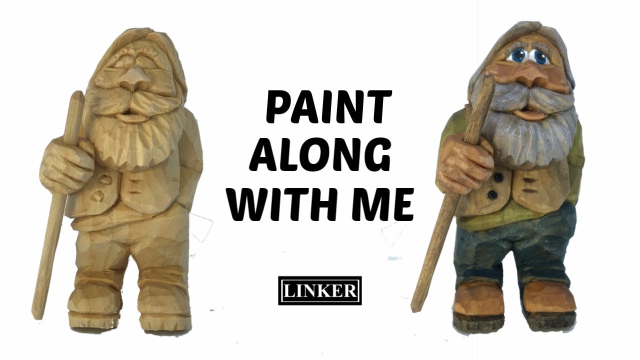 Woodcarving Paint Along With Me YouTube