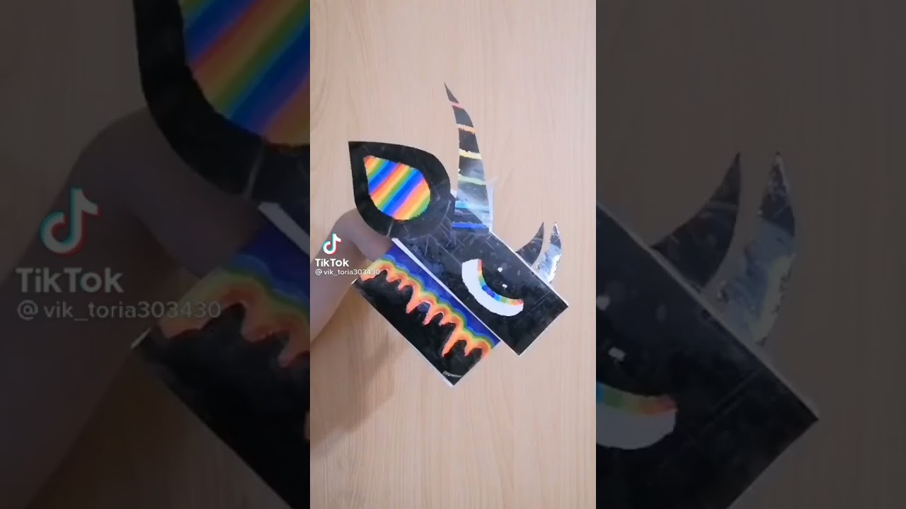 Картинки драконов из бумаги из тик тока