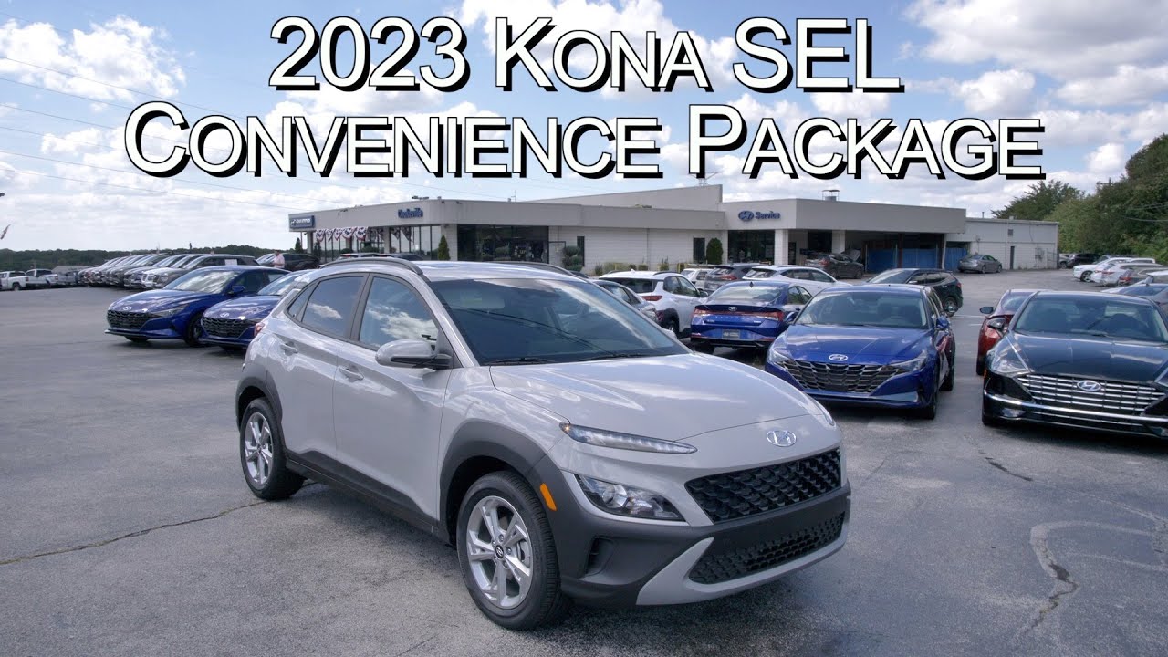 New 2023 Hyundai Kona SEL Convenience Package|Hyundai of Cookeville ...