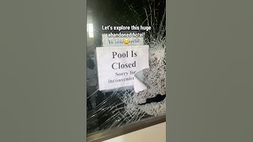 We found an entire ‘Still Water’ pool! 😵💦❌ #stillwater #urbex #abandoned