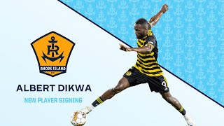 RIFC Signs 2023 Top USL Goal Scorer | Albert Dikwa