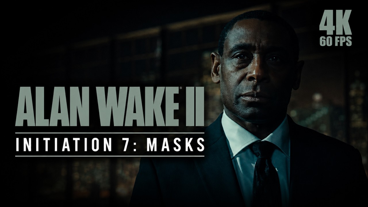 Alan Wake 2 - Initiation 7: Masks (4K 60FPS No Commentary) - YouTube