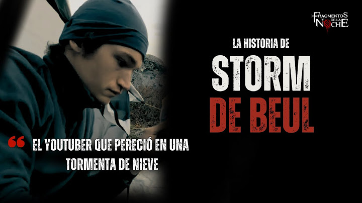 El caso del youtuber Storm De Beul | Fragmentos de la Noche