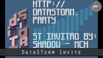 DataSTorm Invite by Genesis Project, 2016 | Atari ST Intro
