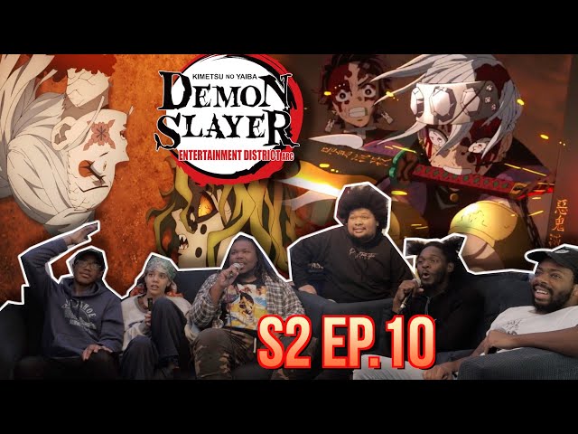 Demon Slayer S3 Ep10 P2 #anime #animereaction #maleonreacts #maleon #f