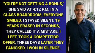 I Was Denied a Bonus—So I Took a Rival Offer and Tripled My Pay