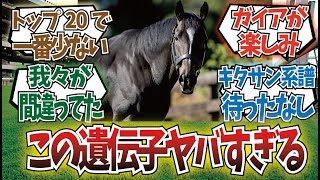 「キタサン産駒が少数精鋭すぎる」に対するみんなの反応集